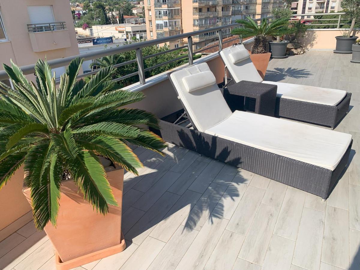 Penthouse - Residence La Mina - Albir Avec Wifi Gratuit Альбир Экстерьер фото