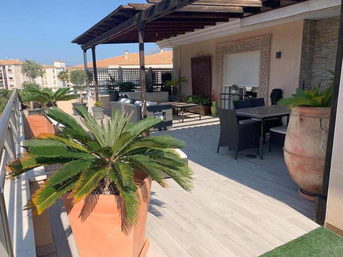 Penthouse - Residence La Mina - Albir Avec Wifi Gratuit Альбир Экстерьер фото