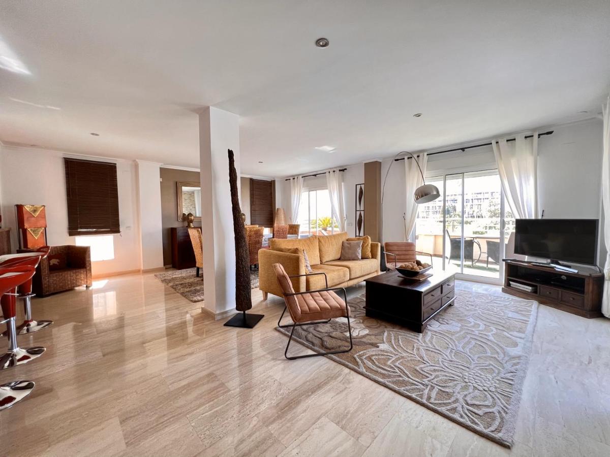 Penthouse - Residence La Mina - Albir Avec Wifi Gratuit Альбир Экстерьер фото