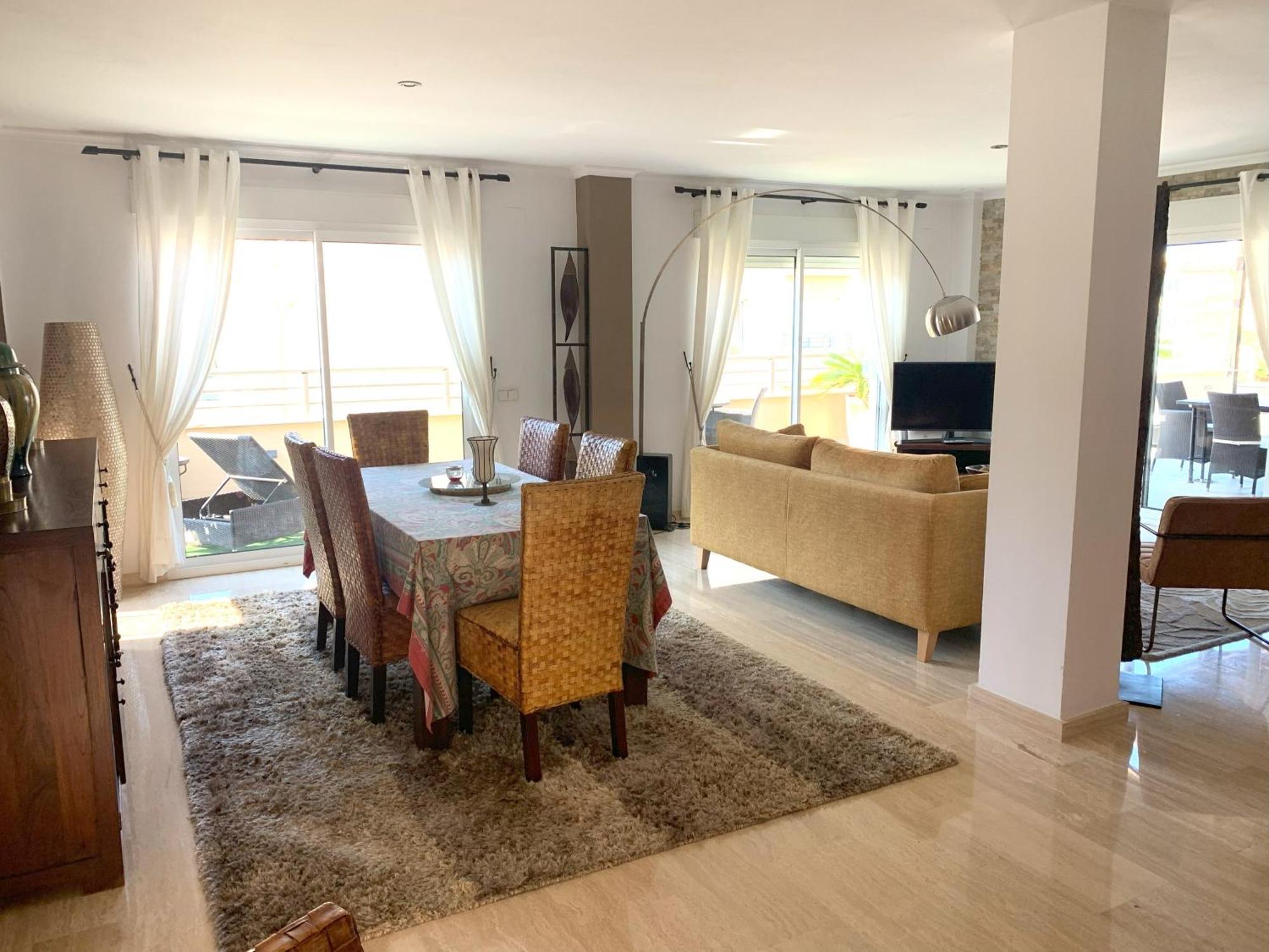 Penthouse - Residence La Mina - Albir Avec Wifi Gratuit Альбир Экстерьер фото