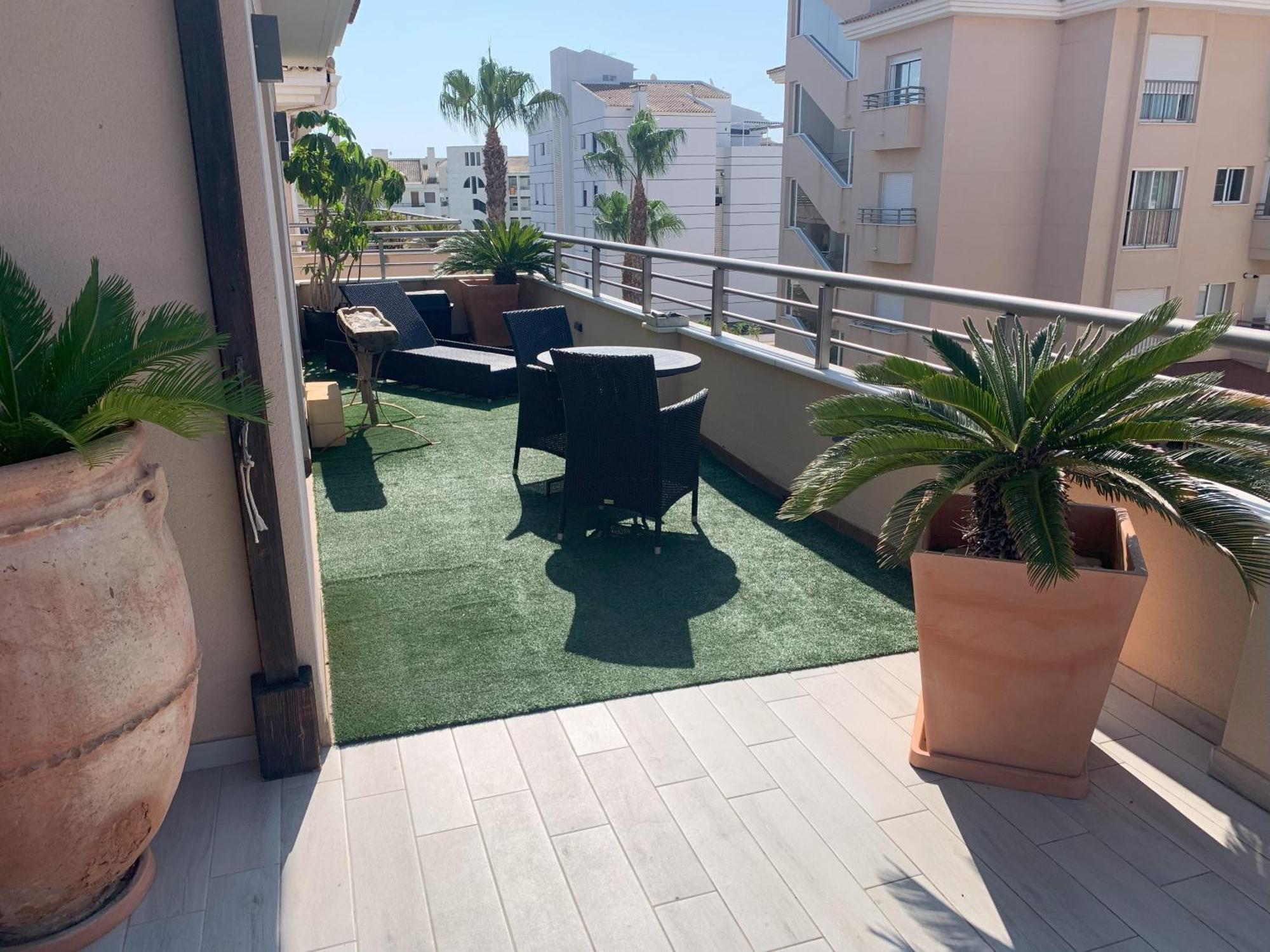 Penthouse - Residence La Mina - Albir Avec Wifi Gratuit Альбир Экстерьер фото